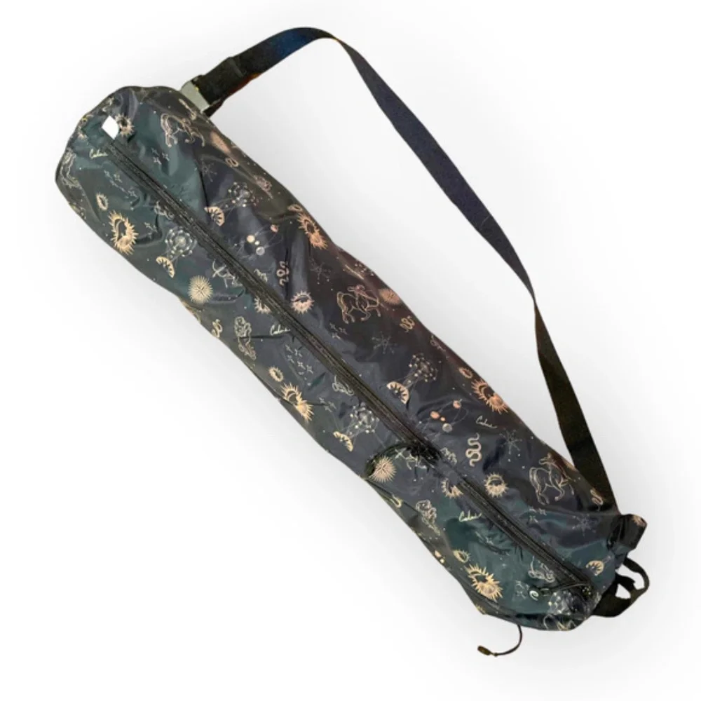 Johnny Was Calme NWT Zodiac Yoga Mat and Zippered Bag with Adjustable Strap